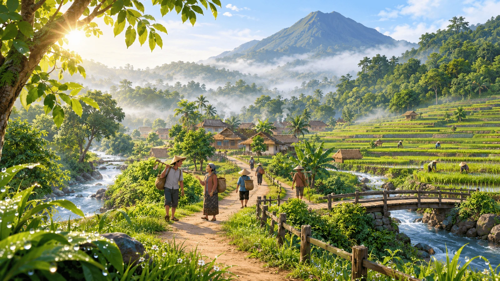 Ilustrasi sampul Alas Pagesangan
