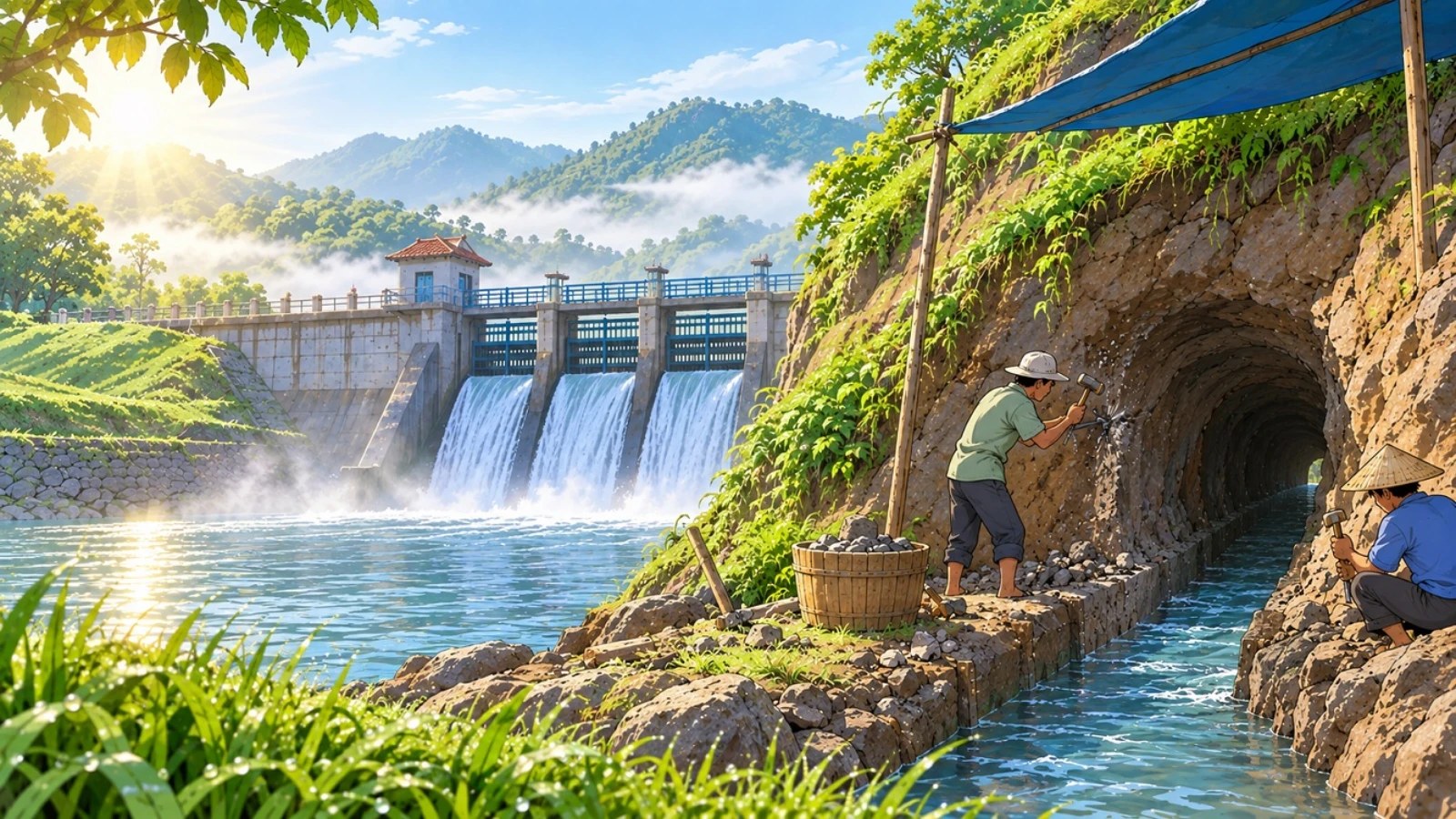 Ilustrasi sampul Tukang Awungan